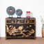 Armoire de rangement pour chaussures en bois massif 12 paires