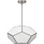 Plafonnier semi-encastré en verre Brier-654954433
