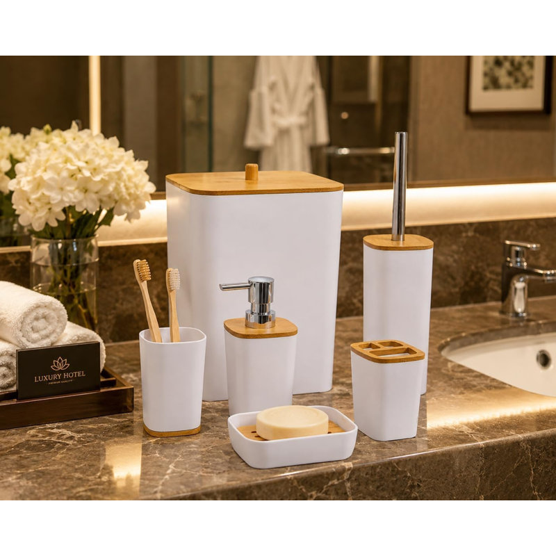 Bathroom Accessory, White