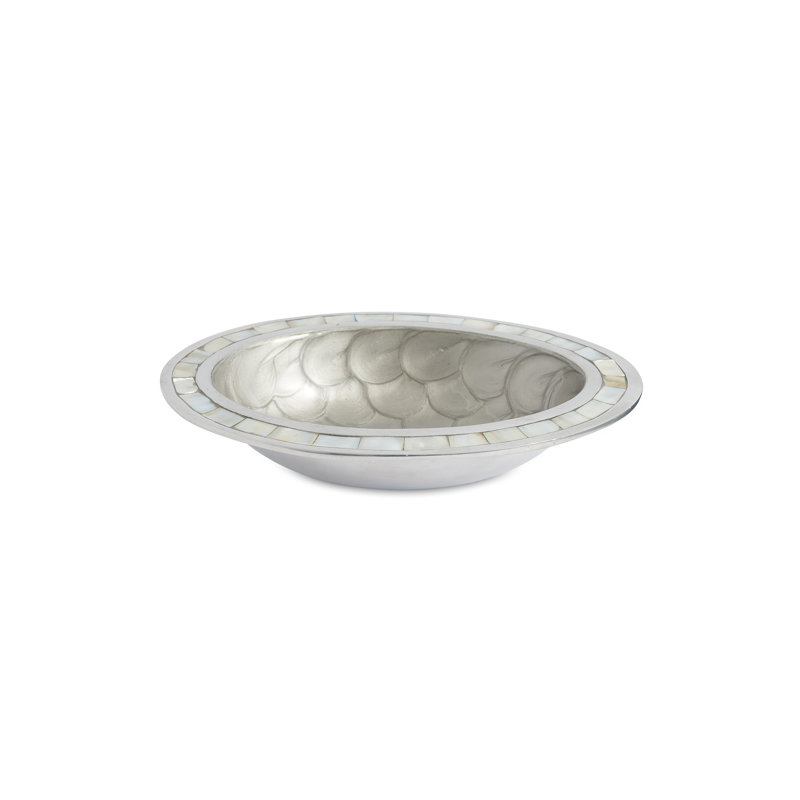 Classic Serving Bowl, Platinum