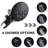 Single Handle 6-Spray Patterns Shower Head - Matte Black Brass, Wall Mounted, 1.8 Gpm, Adjustable Flow, Handheld With Power Fog, Rain Massage, Spray Modes In Brass 6 Modes, Style-127368545