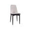 Table de salle à manger rectangulaire extensible de 55,12 à 70,87 po pouvant accueillir de 4 à 6 personnes, équipée de 4 chaises de salle à manger rembourrées en polyuréthane épais, d'une table et de chaises de cuisine, avec des pieds en métal n-855781507-855781505