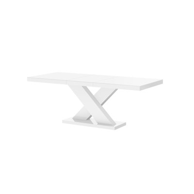 256cm Solid Oak Pedestal Dining Table