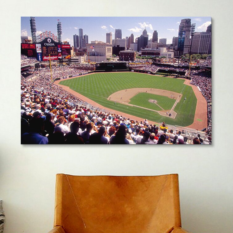 Detroit Tigers Panoramic Poster - MLB Wall Decor