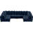Kiyuana Velvet U-Shaped Sectional Symmetrical-82749524