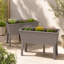 Ensemble de 2 jardinières surélevées surélevées