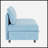 Armless Seat For Modular Sectional Sofa