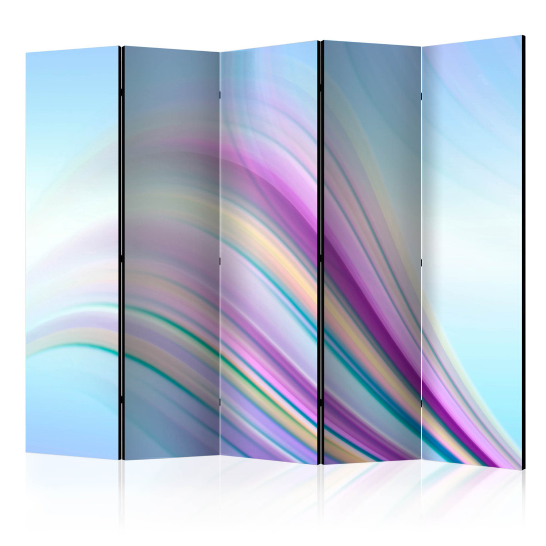 Paravent Rainbow Abstract Background II mit 5 Paneelen