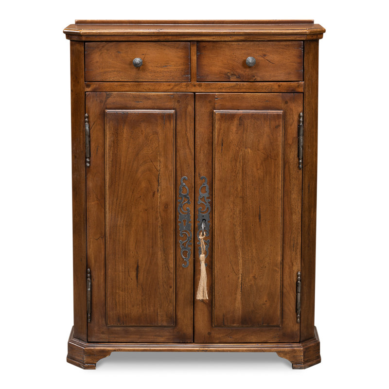Austrian Hall 27'' W Solid Wood Server, Brown
