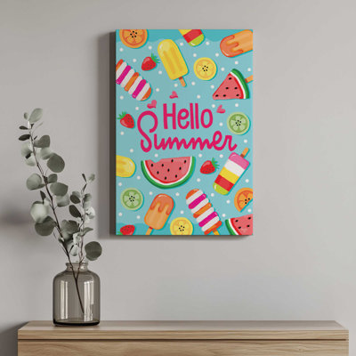 Hello Summer by Mollie B. Art Print