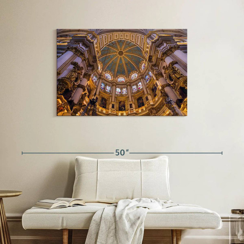 Rorry Granada Cathedral Interior, 26" H x 39" W