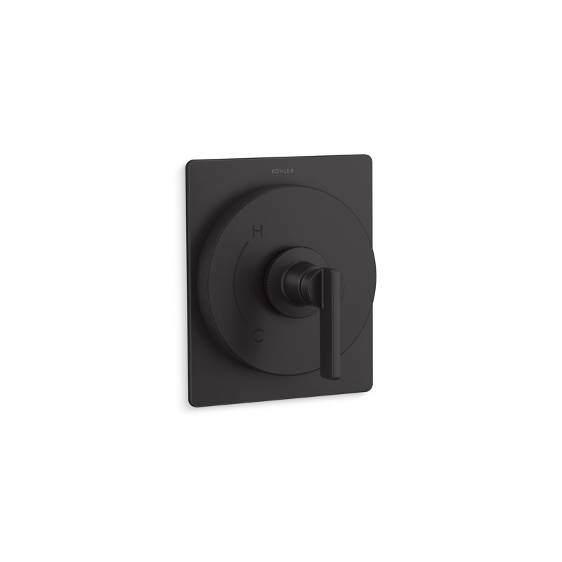 Castia by Studio McGee Rite-Temp Valve Trim, Matte Black