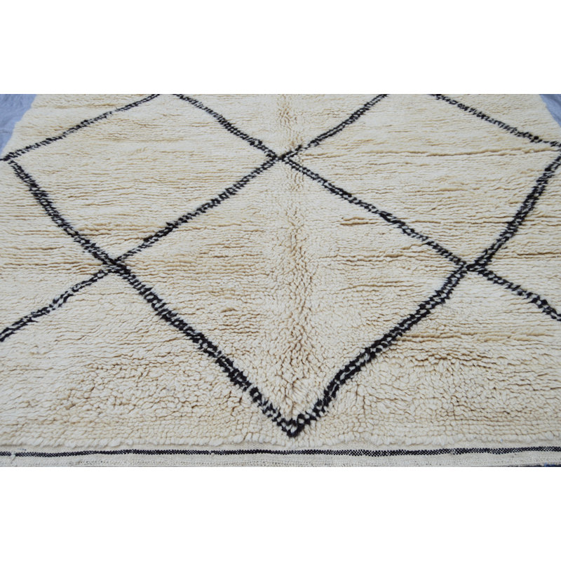 One-of-a-Kind Rectangle 5'5" X 6'6" Hand Loomed Area Rug