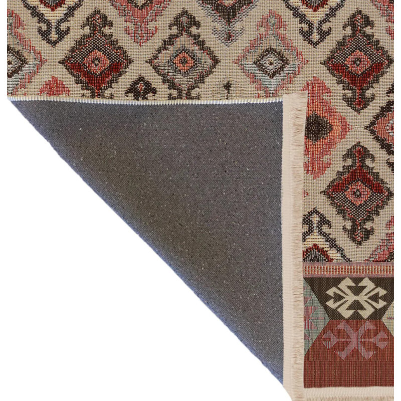 Tapis intérieur / extérieur Izhar, Rectangle 5 pi x 6 pi 7 po