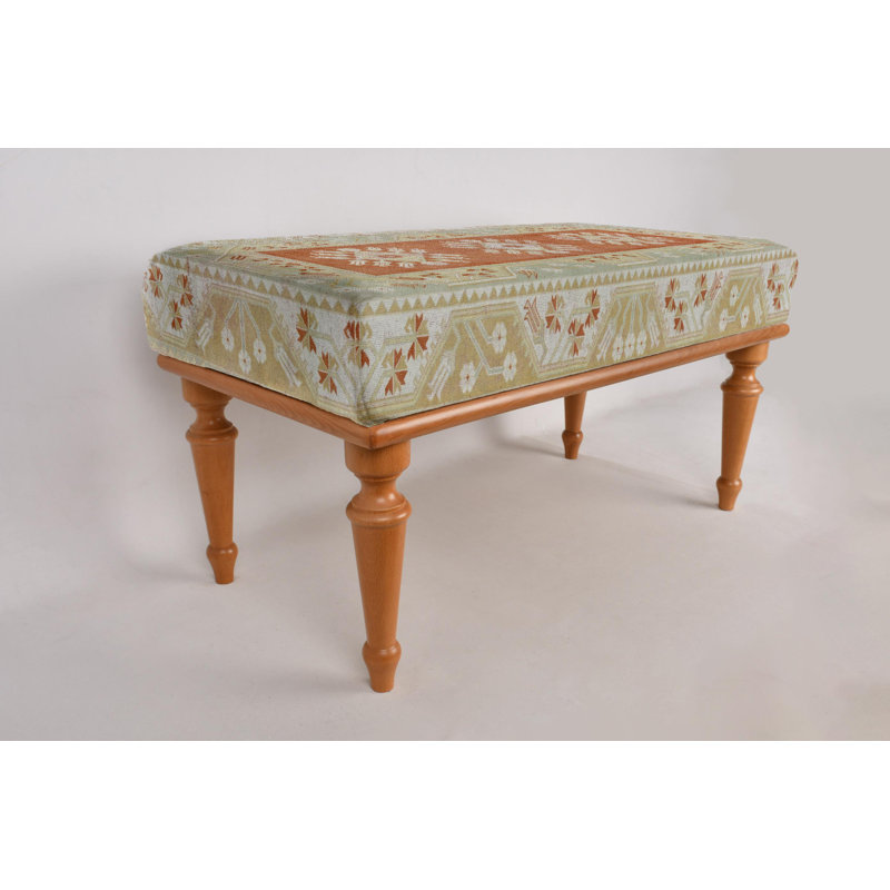 Banc pour chambre à coucher, banc de café, banc de repose-pieds, banc rembourré, banc de tapis turc, banc Kilim, banc de décoration intérieure, banc fait à la main