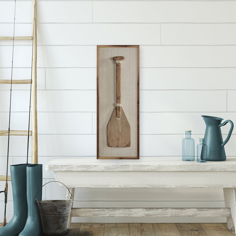 White Oar, 24" H x 8" W