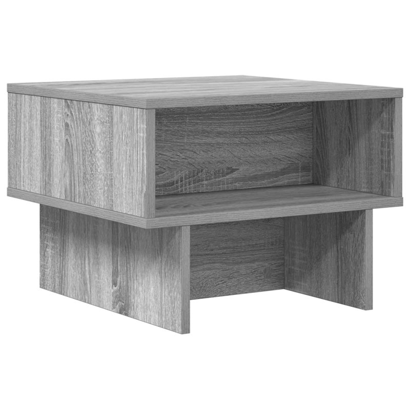 Coffee Table with Storage, 35cm. H x 48cm. L x 46cm. W, Grey Sonoma