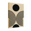 Motif de cercles noirs et d'anneaux concentriques tendance-1362497990