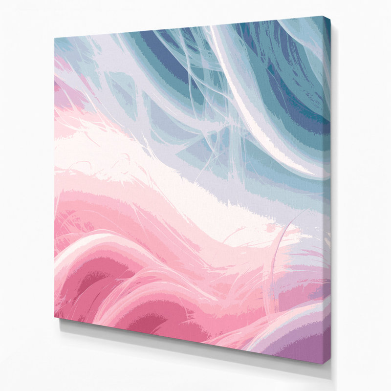 Gradient abstrait 79, toile beige, H 12 po x l 12 po