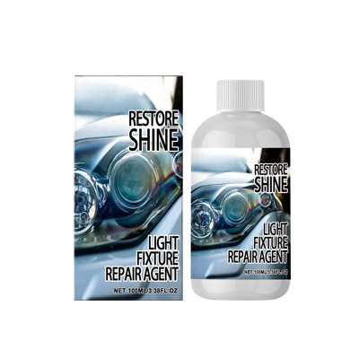 Night Light Car Lamp  Oxidation Remover Car Lamp Maintenance Polishing Care And Refurbishment Agent 100ml