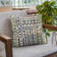 Coussin géométrique Pyramids-1161961014