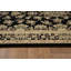 Tapis floral / botanique transitionnel noir / beige Izmir Collection-116113234