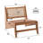 Landreth Faux Leather Side Chair-667489248