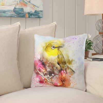 Coussin oiseau Jacqueline