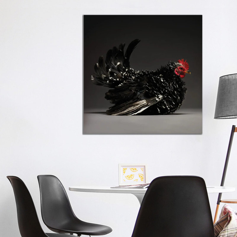 Japanese Bantam by CHICken - Wrapped Canvas Print, 93.98 cm H x 93.98 cm W x 3.175 cm D