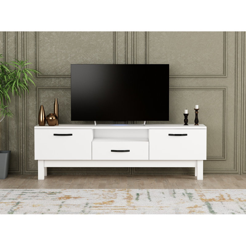 Meuble télé - Crone, Blanc