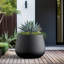 Pot à fleurs en béton