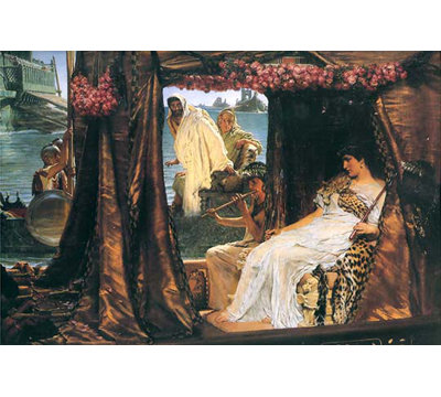 " Antony And Cleopatra " by Sir Lawrence Alma-Tadema