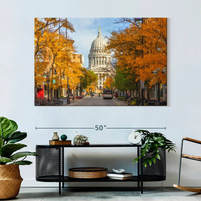Nicci Wisconsin State Capital In Fall