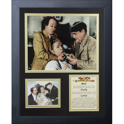 The Three Stooges Framed Photographic Print