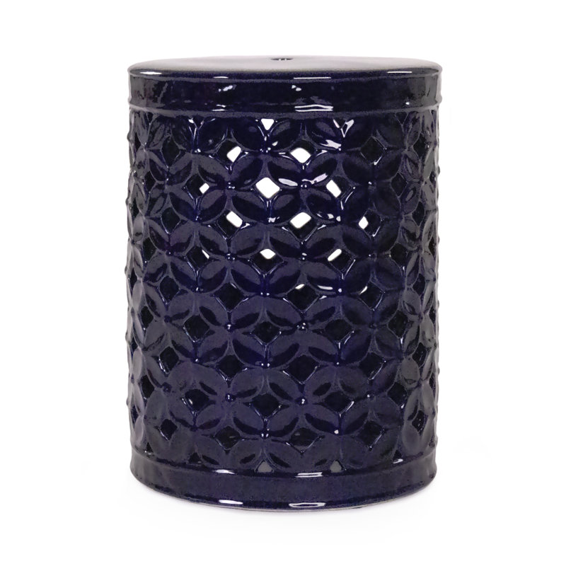 Tabouret de jardin Ceramic, Bleu