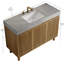 Freestanding Standard With Engineered Stone Top