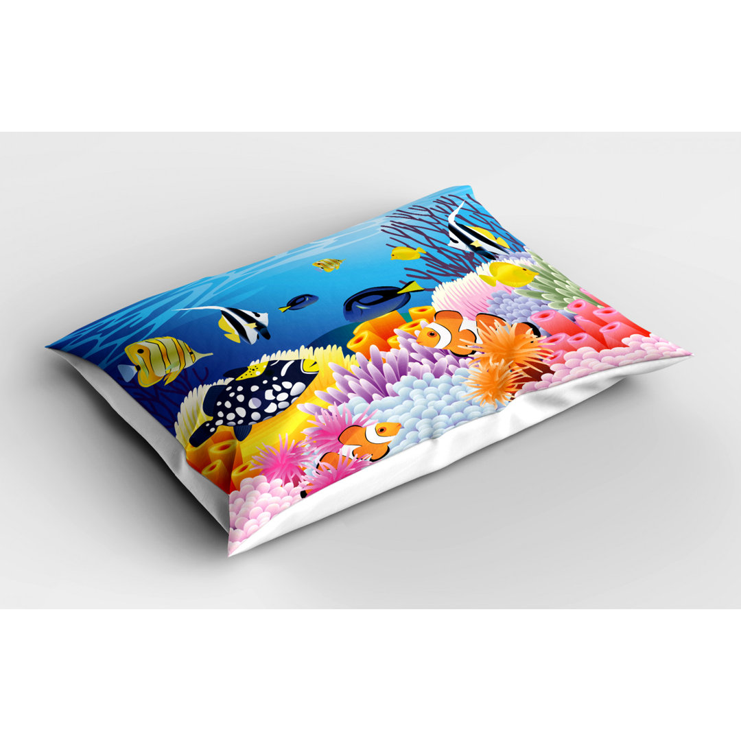 Nursery Fish Sham Ambesonne 