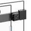 Porte de douche sans cadre l 58 "- l 60" x H 72 "-70301797