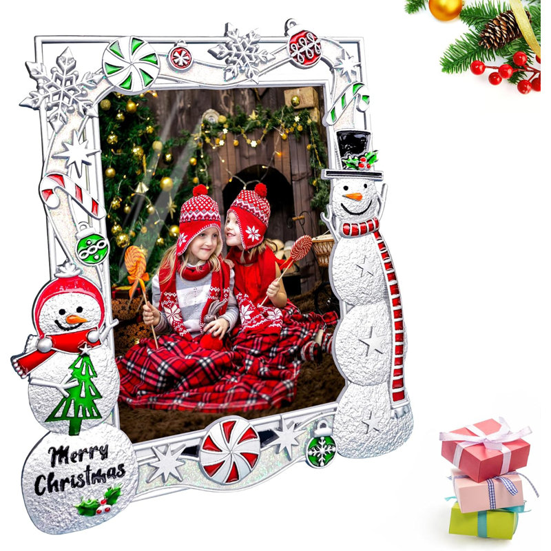 Jaqari Green and Red Single Picture Frame