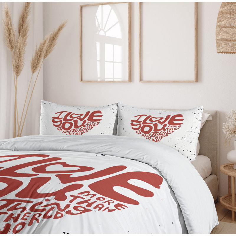 No Duvet Cover, California King Duvet Cover + 2 Standard Shams