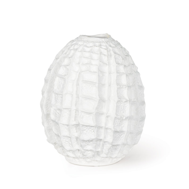 Caspian Ceramic Vase (white)