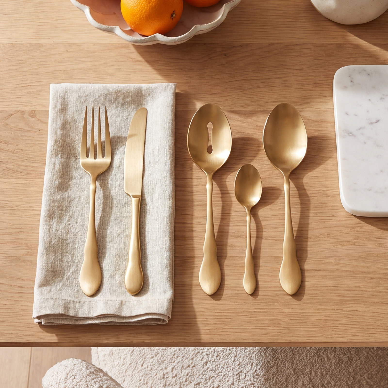 Gold And Black Hostess Set