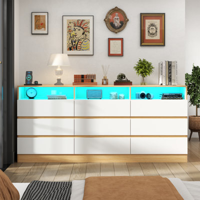 Lashala 62.99'' W 9 - Drawer Dresser