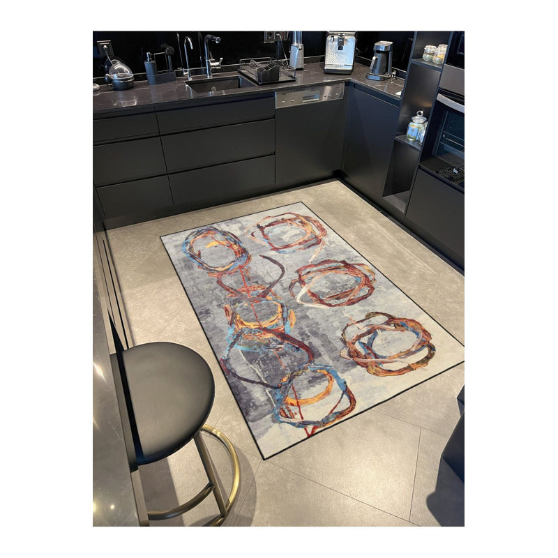 Tapis lavable Modern, Sous-tapis carré 3 pi 3 po inclus