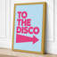 To the Disco Retro - Wrapped Canvas-1202797232-1202797233