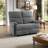 Nikula Latitude Run Nikula 52.76"Wide Upholsterd Manual Reclining Loveseat Sofa- 2-Seater, Comfortable & Space-Saving Design