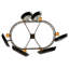 Revival Deco Oblong Handcrafted Hanging Pot Rack