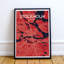 Stockholm City Map - No Frame Print-606434346