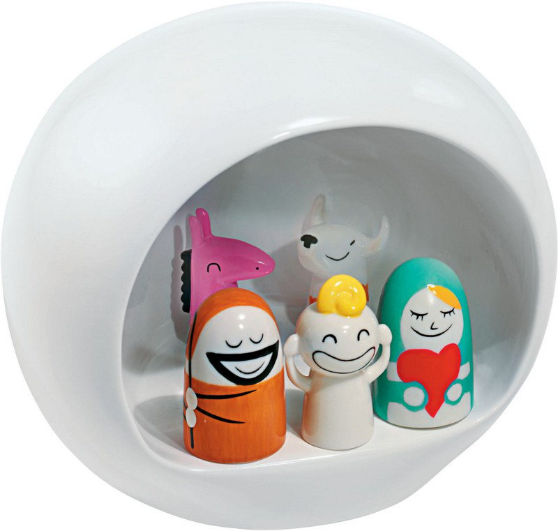 Presepe Nativity Scene, White