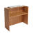 ICON 53" Modern Laminate Reception Desk, Multifunctional Modern Transaction Counter Top
